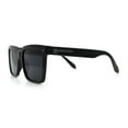 thumbnail image 6 of Classy Oversized Horn Rim Hipster Plastic Retro Fashion Sunglasses Shiny Black - Black, 6 of 7