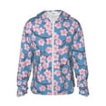 thumbnail image 2 of Lsque Orchids Flowers UPF 50+ Lightweight Sun Protection Men's Women's Long Sleeve Shirt, Hoodie Performance -3X-Large, 2 of 9