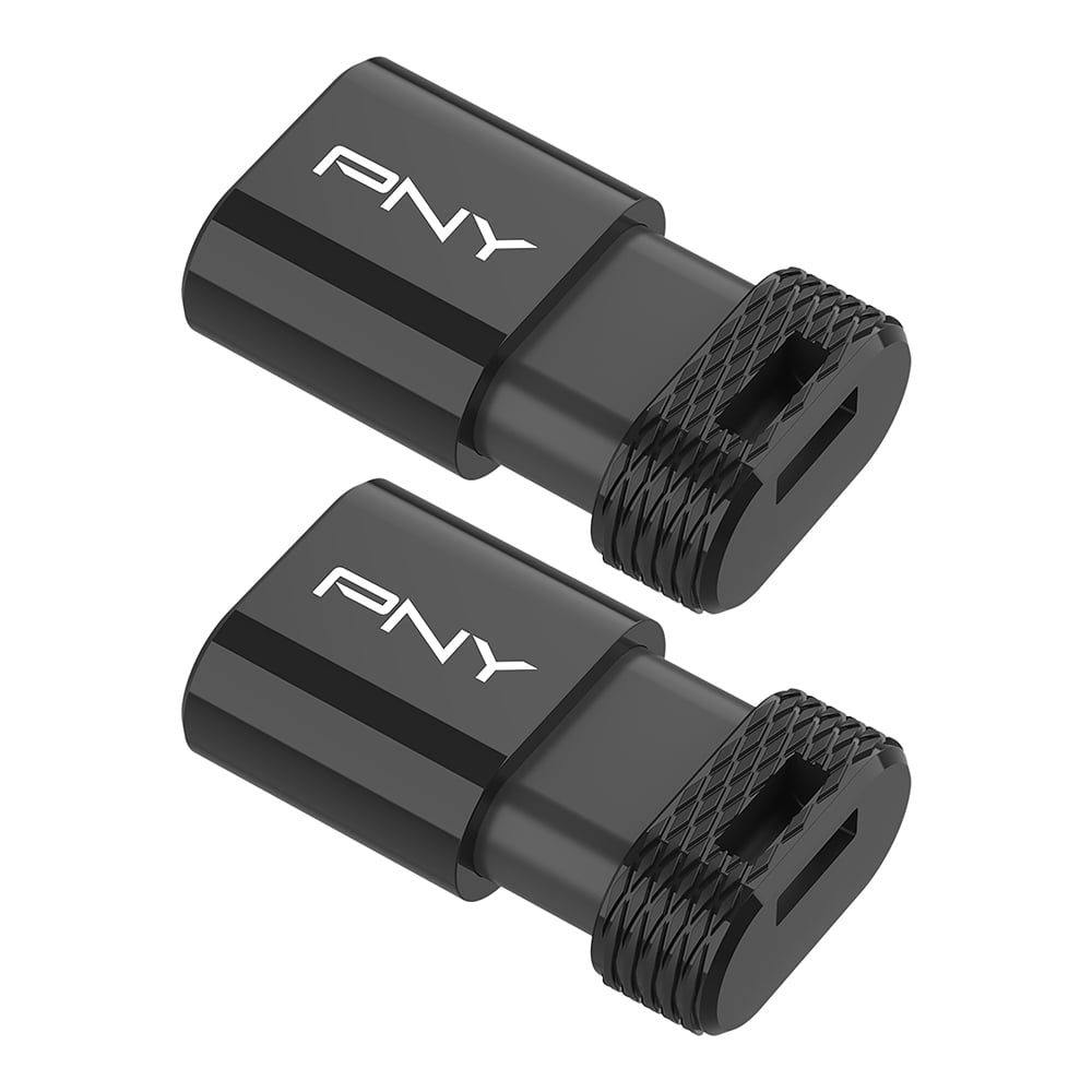 128GB PNY Elite-X Fit Type-C USB 3.2 Flash Drive – Up to 200MB/s Read, Advanced Performance, Convenient Portable Data Storage, Ultra Compact Fit Design, Type-C Connector,2-Pack