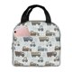 thumbnail image 1 of Easygdp Tractor and Dumper Bolsa Térmica Premium - Tela Oxford Impermeable, Gran Capacidad, Bolsillo Frontal, Unisex para Trabajo, Escuela, Actividades al Aire Libre y Picnics, 1 of 8