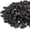 Black,Clear, variant on 8 lb Black River Rocks for Landscaping, Polished Black Pebbles for Potted Plants & Vases, Large 1-2 Inch Decorative Stones for Garden Beds, Planters & Aquariums Decor