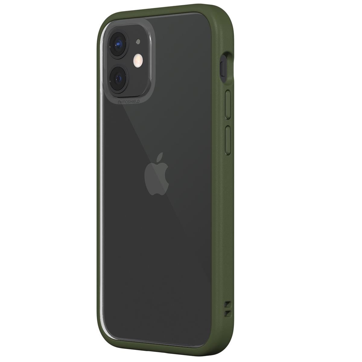 Rhinoshield Mod Nx Bumper Case With Camo Green Frame Rim 3x Buttons For Apple Iphone 12 Mini Walmart Com