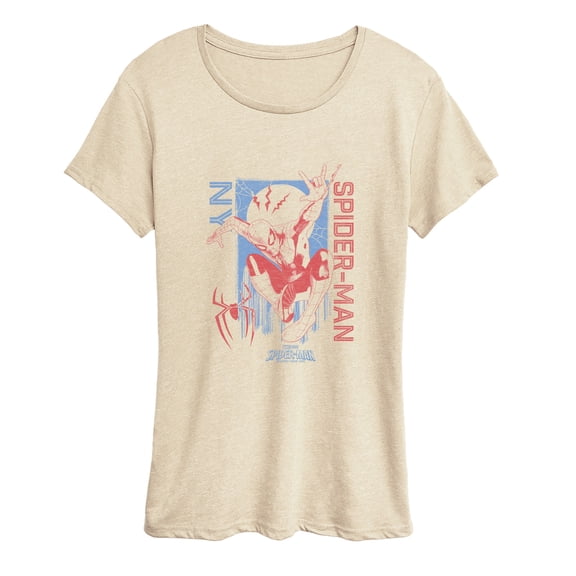 Spider-Man - Pastel Colors Short Sleeve Graphic T-Shirt