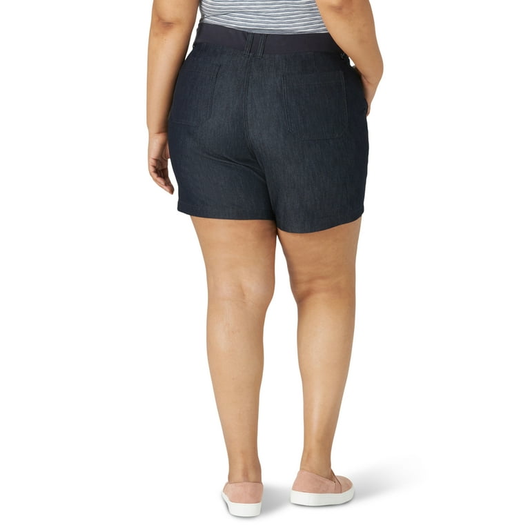 Lee shorts sales women's plus size