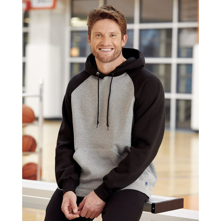 Fleece Dri Power? Colorblock Raglan Hooded Pullover Sweatshirt 