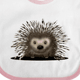 thumbnail image 4 of Inktastic Porcupine Boys or Girls Baby Bib, 4 of 4