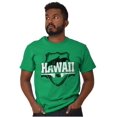 thumbnail image 5 of Hawaii HI Pride Gameday Spirit Cool Men's Graphic T Shirt Tees Brisco Brands S, 5 of 6