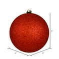 thumbnail image 2 of Vickerman 12" Bittersweet Glitter Ball Ornament, 2 of 6
