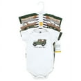 thumbnail image 2 of Hudson Baby Cotton Bodysuits, Animal Adventure, 6-9 Months, 2 of 9