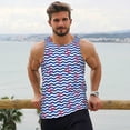 thumbnail image 6 of Salouo Nautical Anchors for Men's Tank Tops,Sleeveless Muscle Shirts for Men Quick Dry Workout Tank Top Gym Muscle Tee Fitness Bodybuilding Sleeveless T Shirt-Medium, 6 of 7