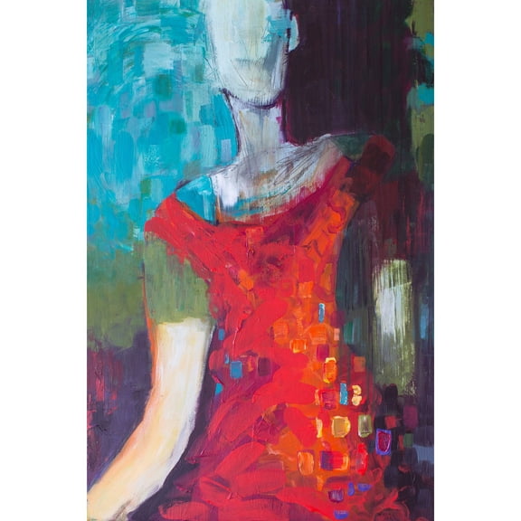 "Expecting You" Painting Print on Wrapped Canvas