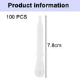 100 PCS Disposable Plastic Pipette Eye Droppers Transfer Liquids Mix