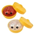 thumbnail image 2 of Sparkling Dumpling Squeeze Toys - Glitter Dumpling Squeeze Toys, Anxiety Stress Relief Collectible Accessory for Adults,(Red+White), 2 of 7