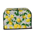 thumbnail image 2 of Daiia Lemon Seamless Pattern Oil Painting Effect Pattern 2 slice Toaster Cover, Toaster Appliance Dust-proof Cover For Kitchen Small Appliance Dust Cover and Fingerprint Protection, 2 of 7