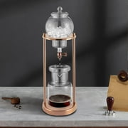 Miumaeov Cold Brew Dripper Coffee Maker 600ML Ice Coffee Machine with Slow Drip Technology Large Capacity Cold Brew Coffee Tower for 6-8 People