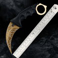 thumbnail image 5 of Cuchillo Karambit Táctico Militar Belug Acero Inoxidable 19 cm, 5 of 5