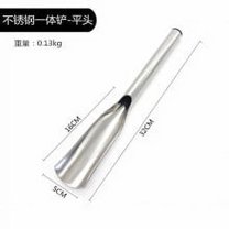 JingChun Willow Leaf-Shaped Garden Trowel Tool 14-inch Hand Shovel High-Carbon Steel Material One-Piece forged Heavy Duty Manual Tool Potting Digging Transplanting Planting Weeding