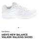 thumbnail image 1 of New Balance Walking Shoes White Leather Lace-Up Comfort 4E, 1 of 6