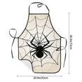 thumbnail image 2 of Pofeuu Spiders On The Web 1 Print Aprons with Pockets, Cute Aprons for Kitchen, Cooking, Server, Barber, Chef Apron, 2 of 7