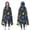 DarkBlue Cartoon Dinosaurs, variant on Wearable Blanket,DarkBlue Cartoon Dinosaurs Text Pattern Hooded Wearable Flannel Blanket for Adults & Teens,Winter Poncho Shawl Wrap Cape Cozy Anti-Pill,50"x60"