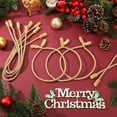 thumbnail image 4 of 8/18-PCS 20-Inch Reusable Christmas Garland Ties - Flexible Decorative Twist Ties for Banister, Holiday Crafts, and Gift Wrapping, 4 of 12