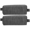 thumbnail image 1 of 2Pcs Outdoor Headrest Pillow Rectangular Cloth Teslin Adjustable Neck Support for Beach Chairs 13.8x5.9x2.4in, 1 of 9