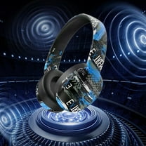 Wireless Bluetooth Headphones, 5.4 Sports Earphones, Foldable Headband, Low Latency Gaming, Surround Sound, 10M Range, Long Battery Life, Workout Headset, Portable Audio