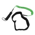 thumbnail image 1 of Surfboard Leash, 10ft 7mm TPU Rope with High Strength Steel Joints for Small to Medium Waves, Adjustable Touch Fastener for Surfing, 1 of 7