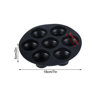 Silicone Muffin Pan for Air Fryer,Oven, Pot 8.4Inch Reusable Free Silicone  Baking 2 Pack 