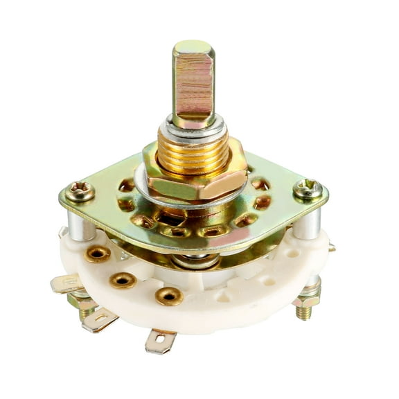 1P8T 1 Pole 8 Position Selectable 1Deck Band Channel Rotary Switch Selector