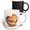 Multicolor, variant on 3drose, Pretty Sunset Beach in a Heart Illustration, 11oz Mug