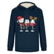 thumbnail image 5 of Sudadera con capucha para hombre, informal, a la moda, con estampado, de felpa, de manga larga, con bolsillo, de poliéster, 5 of 5