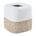 thumbnail image 2 of Funda para caja de pañuelos estilo bohemio, dispensador de servilletas, práctico soporte para pañuelos de papel tejido a mano. Estilo A, 2 of 9