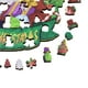 thumbnail image 5 of Madera De Papá Noel 3D De Navidad Para Adultos Niños Rompecabezas De Madera De Forma Única Regalo De Cumpleaños De Navidad Para Niños Inevent HA046584-02, 5 of 6