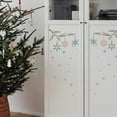 thumbnail image 6 of Christmas Snowflakes Large Stencil 8.3x11.7inch Hanging Snowflake on Branch Stencils Reusable Pine Tree Snowflakes Drawing Templates for Wall Fabric Tiles Floor Paper Furniture Wood Mixed Color, 6 of 8
