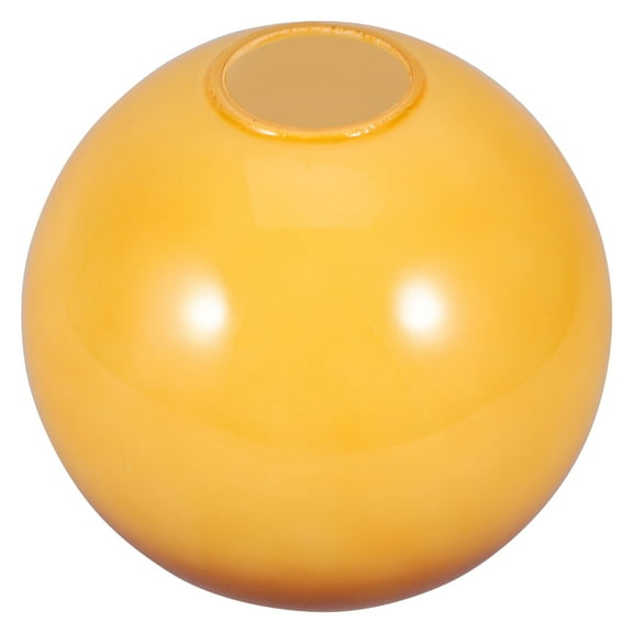 NICEXMAS Yellow Decorative Glass Lampshade for Ceiling Fixtures and Pendant Lighting, Stylish Home Decor