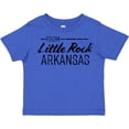 thumbnail image 3 of Inktastic From Little Rock Arkansas in Black Distressed Text Boys or Girls Toddler T-Shirt, 3 of 5
