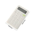 thumbnail image 5 of Calculator Clearance! YZEGDCH Electronic Calculator, 12 Digit Office Calculators with Large LCD Display, Dual Power Solar & Battery, Standard Basic 4 Function Calculator for S*chool, Office, Home, 5 of 6