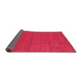 thumbnail image 2 of Ahgly Company Indoor Rectangle Abstract Pink Contemporary Area Rugs, 7' x 9', 2 of 4