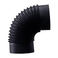 thumbnail image 3 of Codo de estufa de 90 degree Accesorio de montaje sencillo Accesorio de codo de chimenea negro Identificación 153 cm, 3 of 8