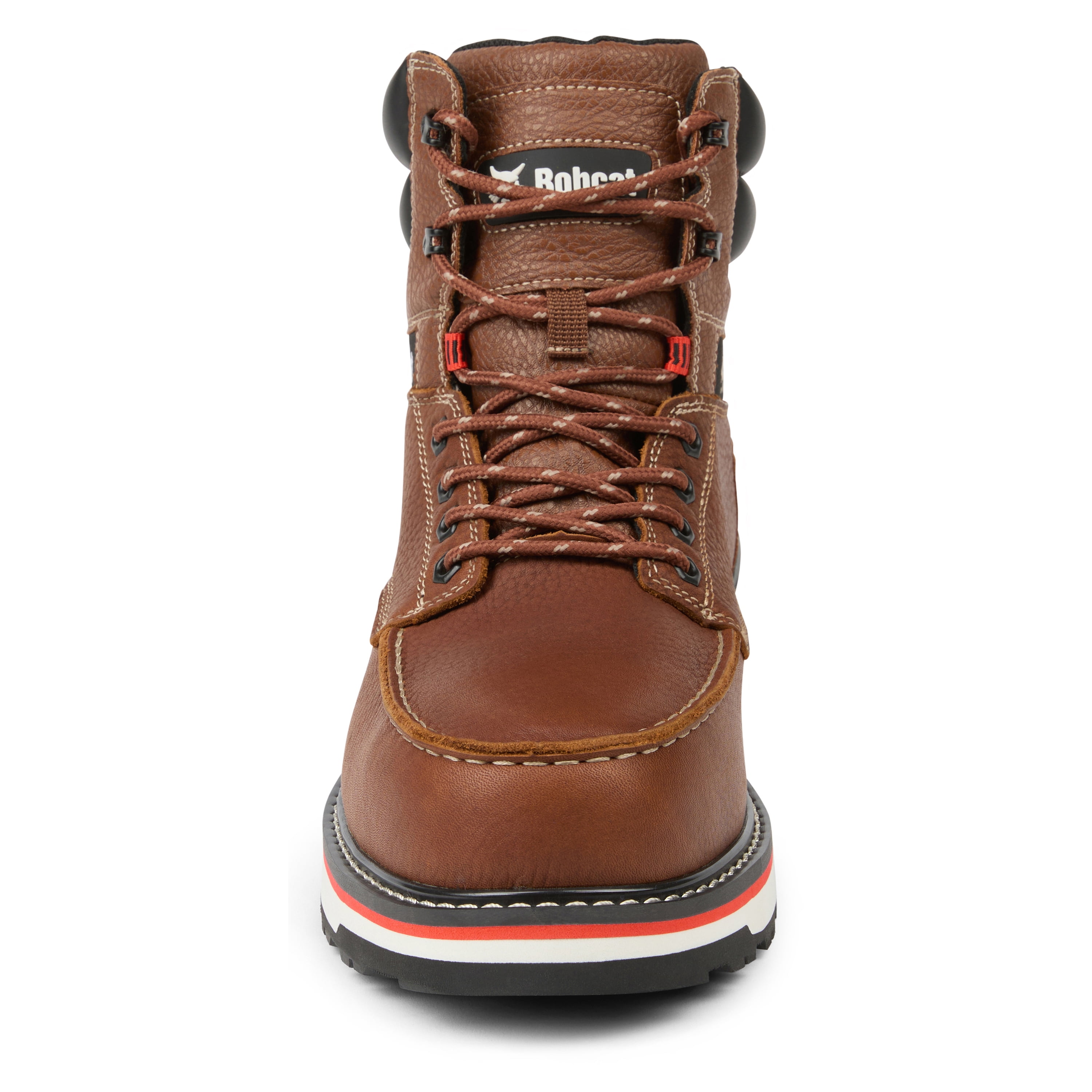 Bobcat Men’s Caliber 6” Waterproof Moc-Toe Steel Toe Work Boot, Wide Available
