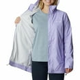 thumbnail image 5 of Women's Columbia Switchback Hooded Lined Rain Jacket Color: Fig Size: SMALL, 5 of 5