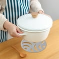 thumbnail image 4 of Zmeidao 2Pcs Trivets for Hot Dishes, Silicone Hot Pads Pot Holders for Kitchen, Heat Resistant Non-Slip Silicone Mat for Hot Pots and Pans, Countertop, Table, Easy to Clean, 4 of 6