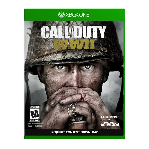 Goneryl Bloeien artillerie Call of Duty: WWII, Activision, Xbox One, 047875881129 - Walmart.com