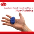 thumbnail image 5 of Plastilina para modelar Pepy, reutilizable, no se seca, set de 48 barras, 5 of 5