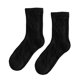 thumbnail image 1 of Calcetines de tripulación para niñas de algodón, cómodos, cálidos, retro, preppy, media pantorrilla, calcetines para invierno, otoño, negro, M, 1 of 5