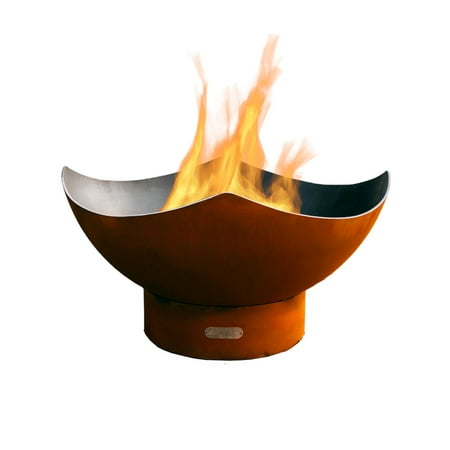 Fire Pit Art Manta Ray Fire Pit Match Light Propane Walmart Com