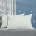 thumbnail image 4 of GELBIY Oreillers de Lit 2 Pack, Taille Standard, Hauteur Réglable, Collection Hôtel - 20 x 26 Pouces, 4 of 7