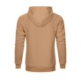 thumbnail image 4 of SWSMCLT Men's Fleece Pullover Hoodie Hooded Long Sleeve Sweatshirt Soft Solid Spring Fall Top Drawstring Lightweight Khaki 38, 4 of 4