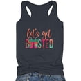 thumbnail image 4 of Camisetas sin mangas para beber para mujeres, niñas adultas, verano, playa, gráfico divertido, espalda cruzada, chaleco, blusa con refranes Pompotops  lopia990192, 4 of 6